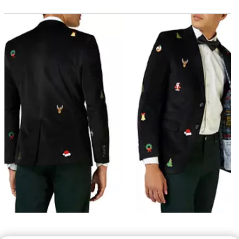 OPPO SUITS DELUXE CHRISTMAS JACKET/BLAZER. Size: Us 40.